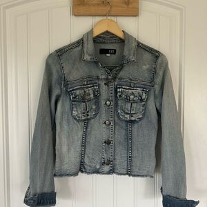 Kut from the Kloth Light Blue Jean Jacket